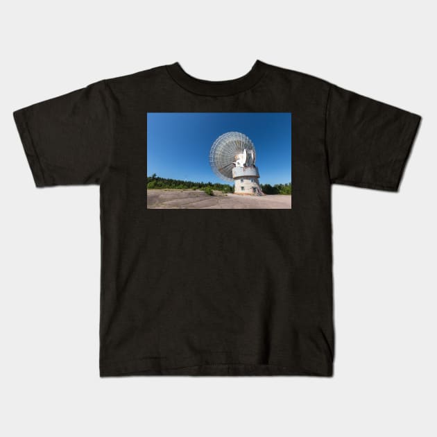 Algonquin Park Radio Observatory Kids T-Shirt by josefpittner